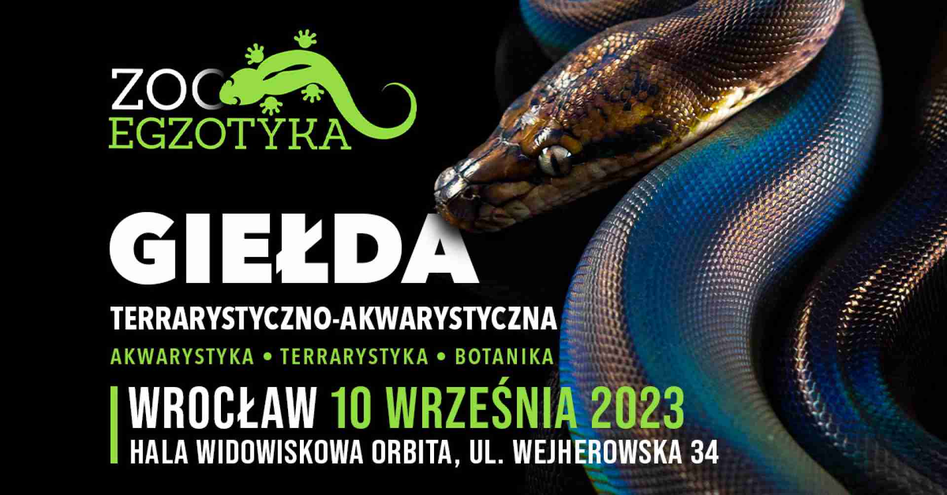 ZooEgzotyka Wrocław - 10 września 2023r. [10:00-16:00]