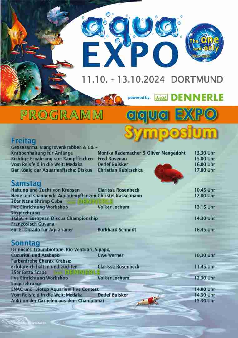 Aqua Expo Dortmund 11.10 - 13.10 2024 AD